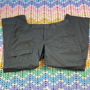 Nwot womens 14 Columbia convertible Dark Gray Cargo Pants shorts camping hiking